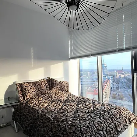 Lägenhet Hanza Tower, Less Is 15th Basen Sauna Szczecin