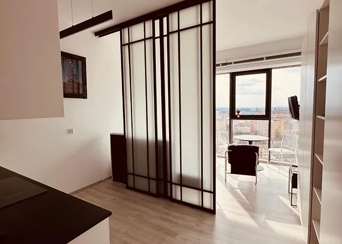 Apartment Hanza Tower, Less Is 15th Basen Sauna Szczecin