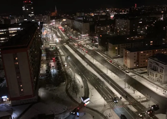 Apartment Hanza Tower, Less Is 15th Basen Sauna