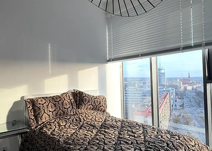 Appartement Hanza Tower, Less Is 15th Basen Sauna Szczecin